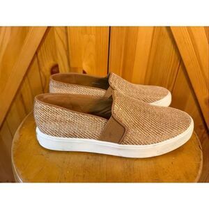Vince Women's Blair-5 Slip on Fashion Brown Sneakers Flats Size US 6 EU 36